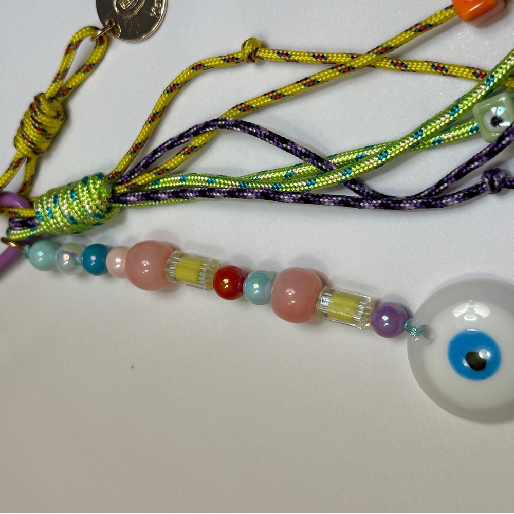 Evil eye purse charm